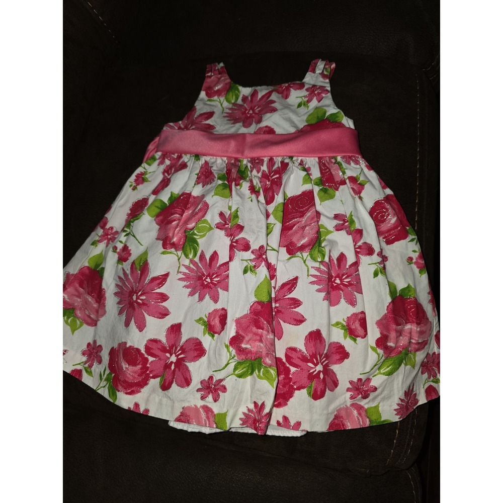 Bonnie jean spring floral Easter dress size 2t